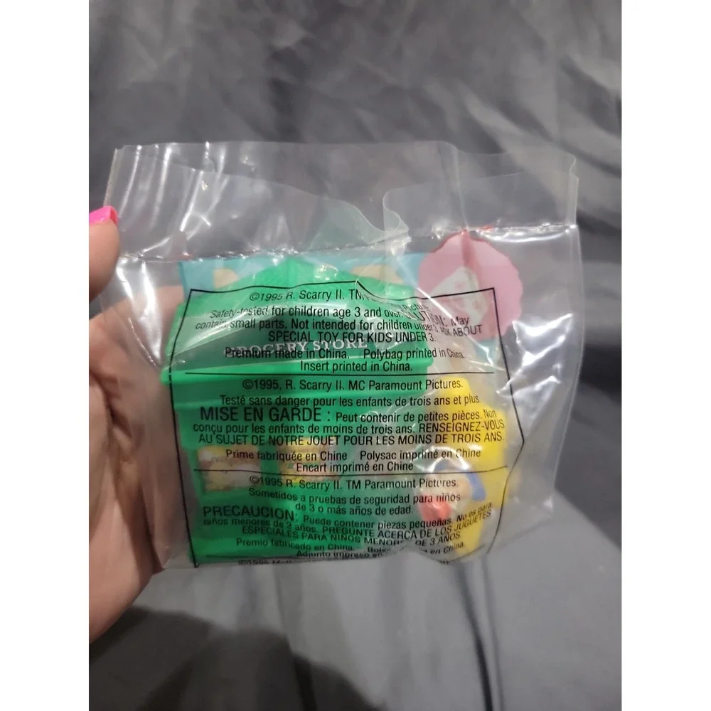 1995 McDonald's Happy Meal Busy World of Richard Scarry #4 Bananas Gorilla NIP